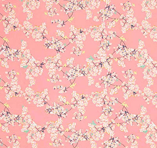 4 Inch Mass Market Paperback Book Cover Small, 4X6, Cherry Blossom Floral Stretch Fabric Book Cover For Paperbacks And Hardcovers, Small Book Sleeve For Adults #TOP2
