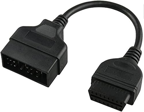 Miniatura 6 de Adaptador de diagnóstico del conector OBD OBD2 para Nissan 16 pin a 14 pin adaptador (Nissan-16T14)
