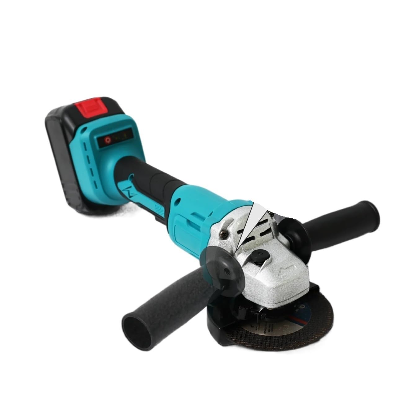 Meuleuse d'angle sans fil brushless à double batterie 21V pour tronçonnage précis