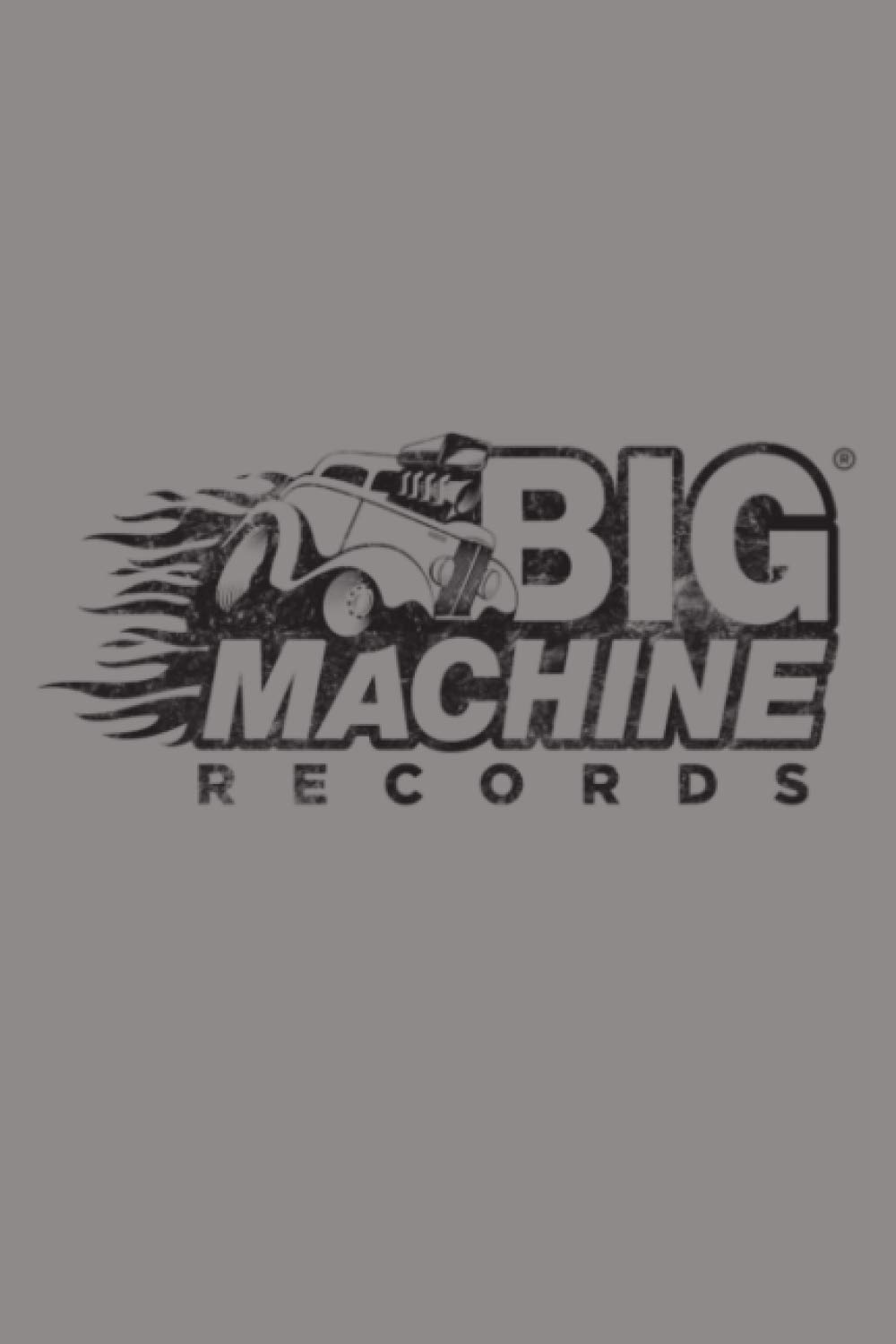 Big Machine Records BLACK LOGO LIGHT BACKGROUND Premium: Notebook Planner -  6x9 inch Daily Planner Journal, To Do List Notebook, Daily Organizer, 114  ...