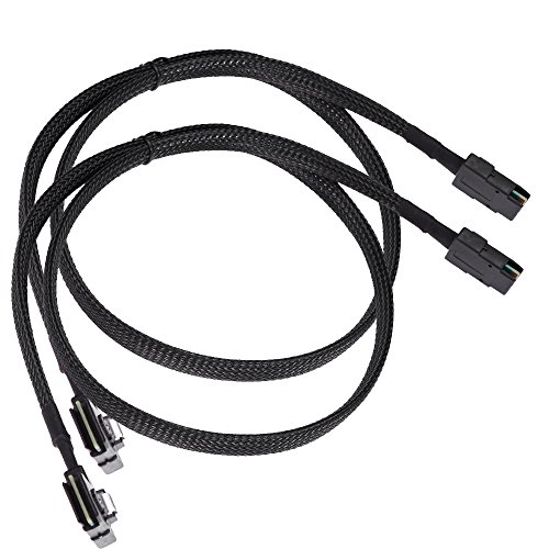 M246M 0M246M 90 Degree Right Angle Sas-A Sas-B Sata Cable For Dell Poweredge R310 R710 H700 (Pack Of 2) #TOP1