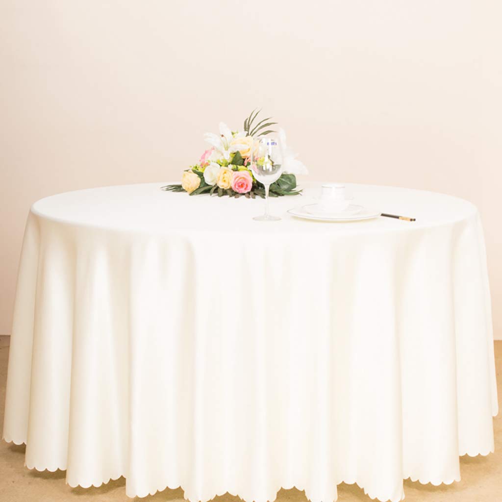 Nappe de table ronde de grande taille pour sublimer vos grands événements