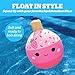 BigMouth x Squishmallows Squishmallows Pama Cake Pop Beach Bobber – Adorable Floating Character for Pool and Beach Fun – Lightweight, Easy to Inflate, Collectible Summer Toy