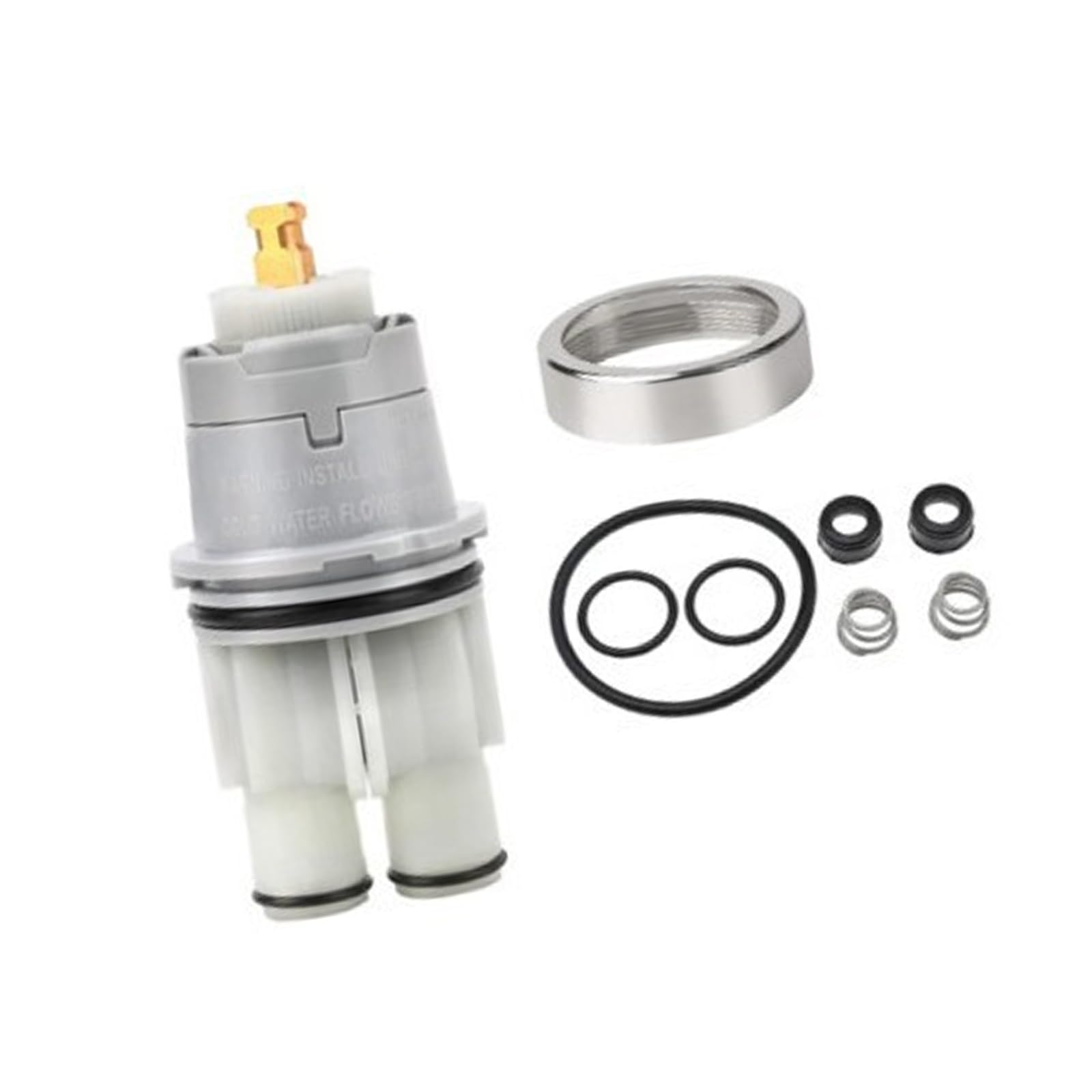 Jiingekk A Durability Deltas Shower Cartridges Fixes Dripping Leaks Nd Stiff Handle Issue For Deltas 13 14 Series Shower Dapter Repair Set