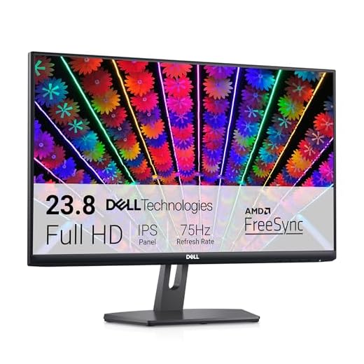 Dell S2421NX 24'' Full HD (1920x1080) ecran PC, 75Hz, IPS, 4ms, AMD FreeSync, Bords Ultra-Fins, 2X HDMI, Garantie 3 Ans, Noir
