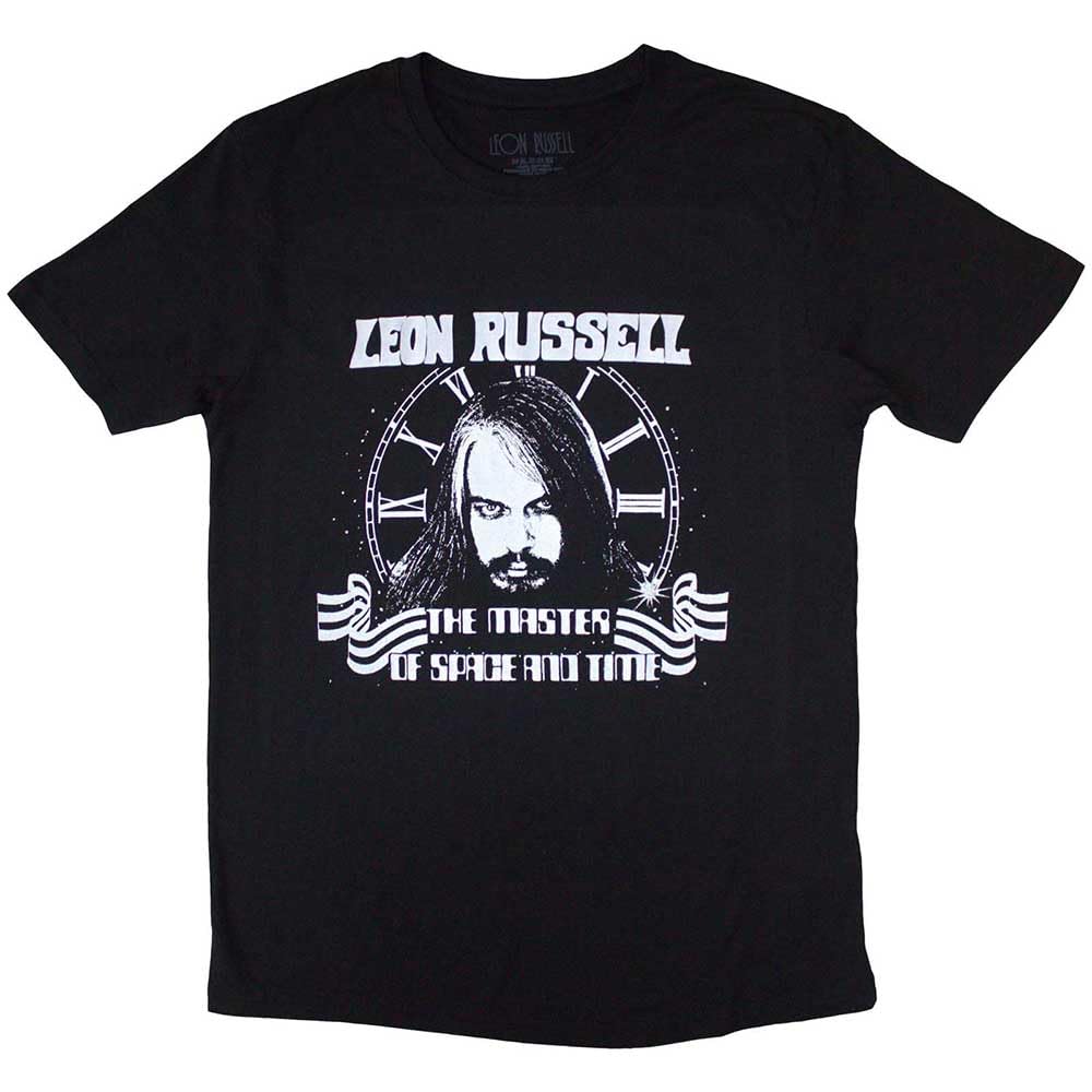 Rock Off officially licensed products Leon Russel Space and Time T Shirt XXL Black