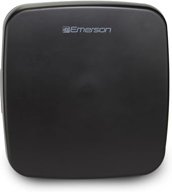 Emerson EFC-5001 Portable XL Mini Fridge Cooler for 12 Cans, 8L Capacity, AC/DC Power Compatibility, Removable Shelf, Lightweight Design Ideal for Home, Office, Travel, Dorms, and Outdoor Use