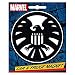 Ata-Boy Marvel Comics Die-Cut S.H.I.E.L.D. Insignia Magnet for Cars, Refrigerators and Lockers