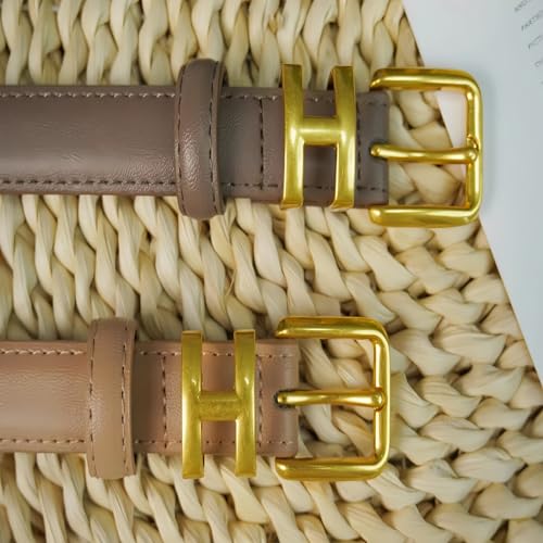Women's belt, tight and elegant fashion classic metal buckle belt for formal jeans casual pants4