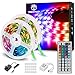 WenTop Luces LED Habitacion 20 Metros, Tiras LED RGB 5050, luz led Colores con Control Remoto, Para Decoración de Televisión, Dormitorio, Bares, Techo, 20 Colores, 8 Modos de Brillo, 6 Opciones DIY