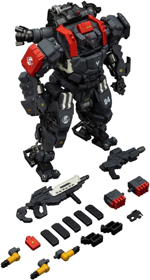 JOYTOY 1/18 Action Figure Mech Battle for Tyrant-04 City Combat Type Collection Model
