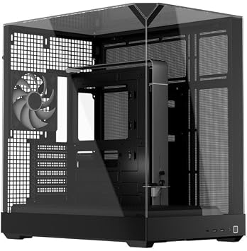 APNX V2 Black 4 140mm Fan Middle Tower PC Case APCM-VI02143.11 CS9456