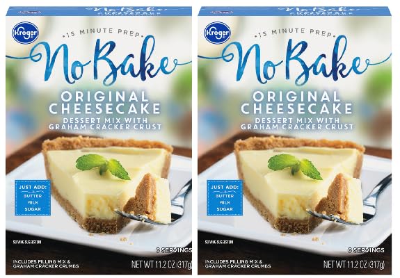 No Bake Original Cheesecake (2 Boxes, 11.2 oz. each)