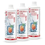 Prosport Allinclusive® Pfirsich-Eistee 3x1000ml – ZERO SUGAR Sirup mit Vitaminen – Premium Getränkekonzentrat 1:50 – Ohne Zucker, Aspartam & Azofarbstoffe – Perfekt für Wassersprudler