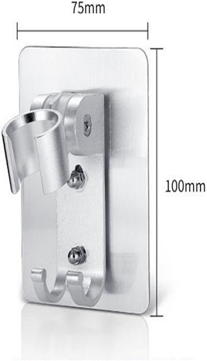 Punch-Free Shower Head Handset Holder Bathroom Wall Mount Suction Bracket Shower Installation Bracket