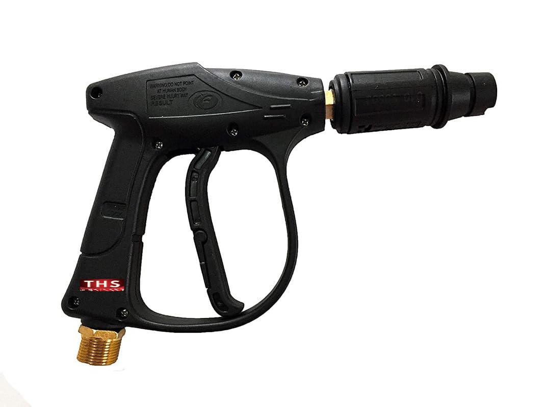 THS Heavy Duty Universal Pressure Washer Gun/Nozzle with Lock for Car Washing Multi-Mode Washer Gun (SIZE M22 Threaded)-image-43
