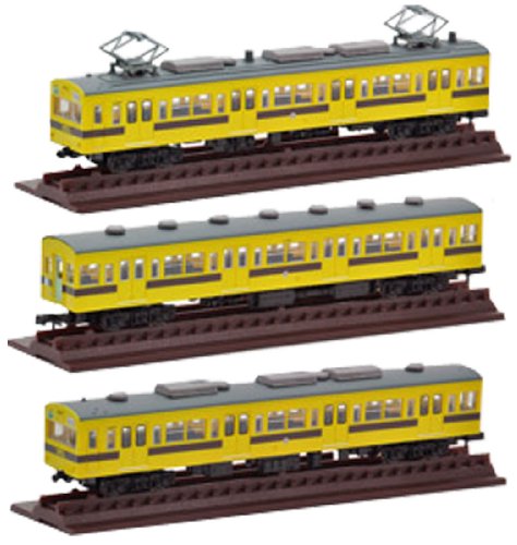 TOMYTEC DIOCOLLE RAILWAY COLLECTION CHICHI RAILWAY 1000 SERIES 1007 MODEL OLD PAINTED COLD TRAIN CAR SET 3 CAR SET DIORAMA SUPPLIES (MANUFACTURERS FIRST ORDER LIMITED PRODUCTION)