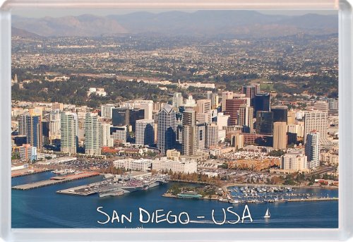 Image of San Diego - USA - Jumbo Fridge Magnet