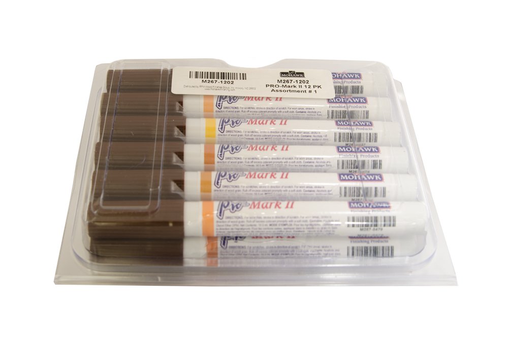 Mohawk Finishing Products Pro Mark Wood Touch Up Marker 12 Pack (M267-1202)