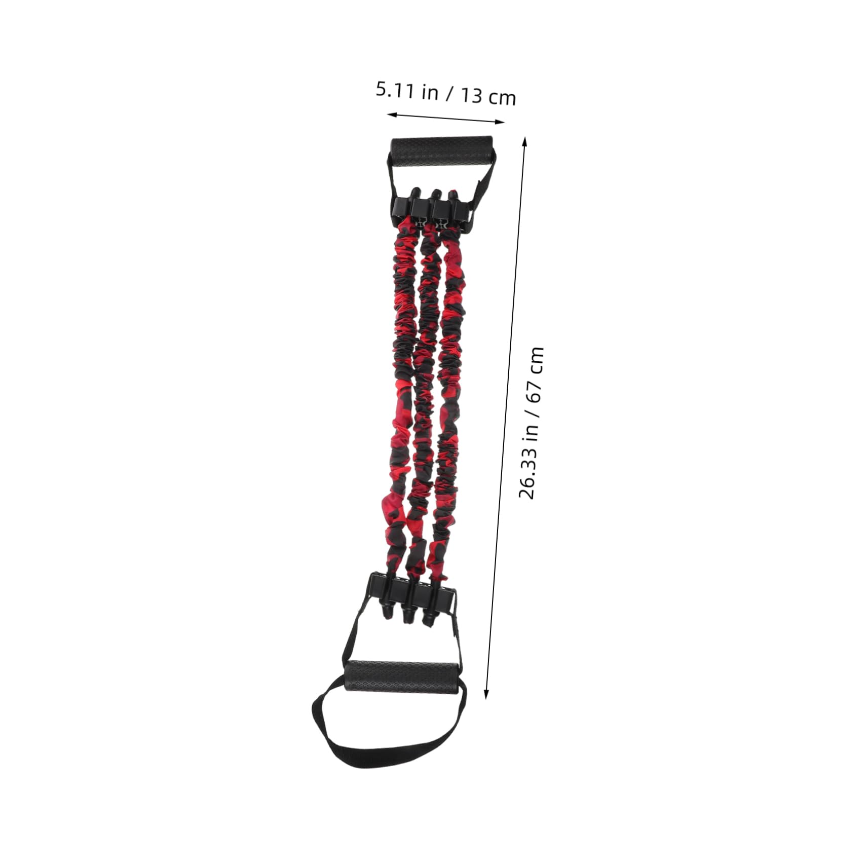 Didiseaon Espansore Toracico Fitness Regolabile Per Allenamento Della Attrezzatura Per Palestra Domestica Per Allenamento Dei Muscoli Del Torace Braccia Fascia Resistenza Attrezzo Fitness