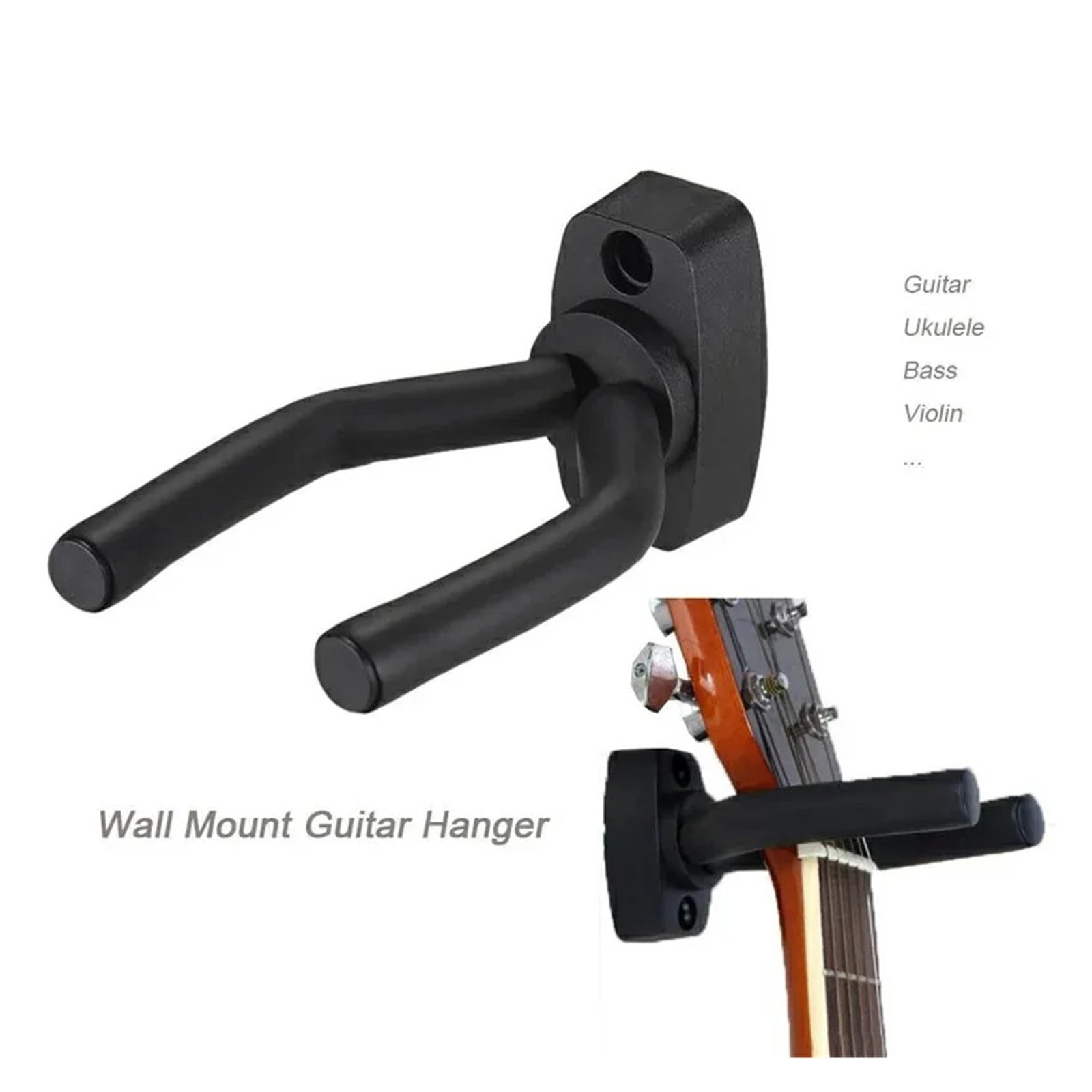 Supporto for chitarra da parete Parti e accessori Home Espositore for strumenti Chitarre Ganci Appendiabiti Chitarra(10 PCS)