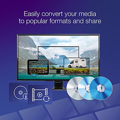 Image of Roxio Creator NXT Pro 9 | Multimedia Suite + Photo Editor and CD /DVD Disc Burning Software [PC Download]
