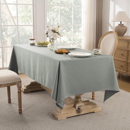 Nappe rectangulaire Softalker 152x264 gris clair en polyester géométrique - 5