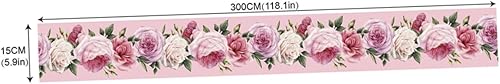 Miniatura 9 de Homoyoyo Pegatinas de rosas para decoración de rosas, calcomanías de plantas, decoración del hogar, papel tapiz autoadhesivo para decoración de