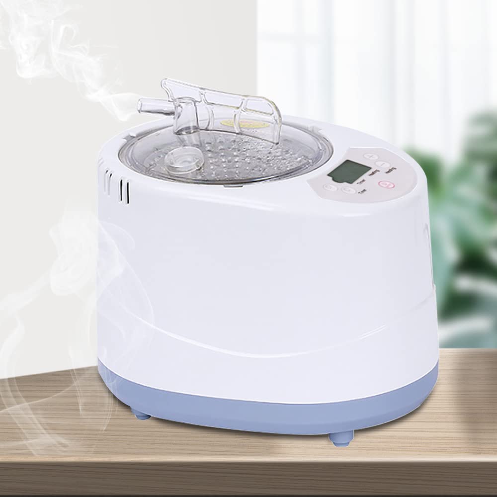 3 l - Macchina per il fumo, 1000 w sauna generatore di vapore per sauna spa tenda fisioterapia + telecomando, per la terapia a vapore a casa fumigazione terapia corporea tenda spa