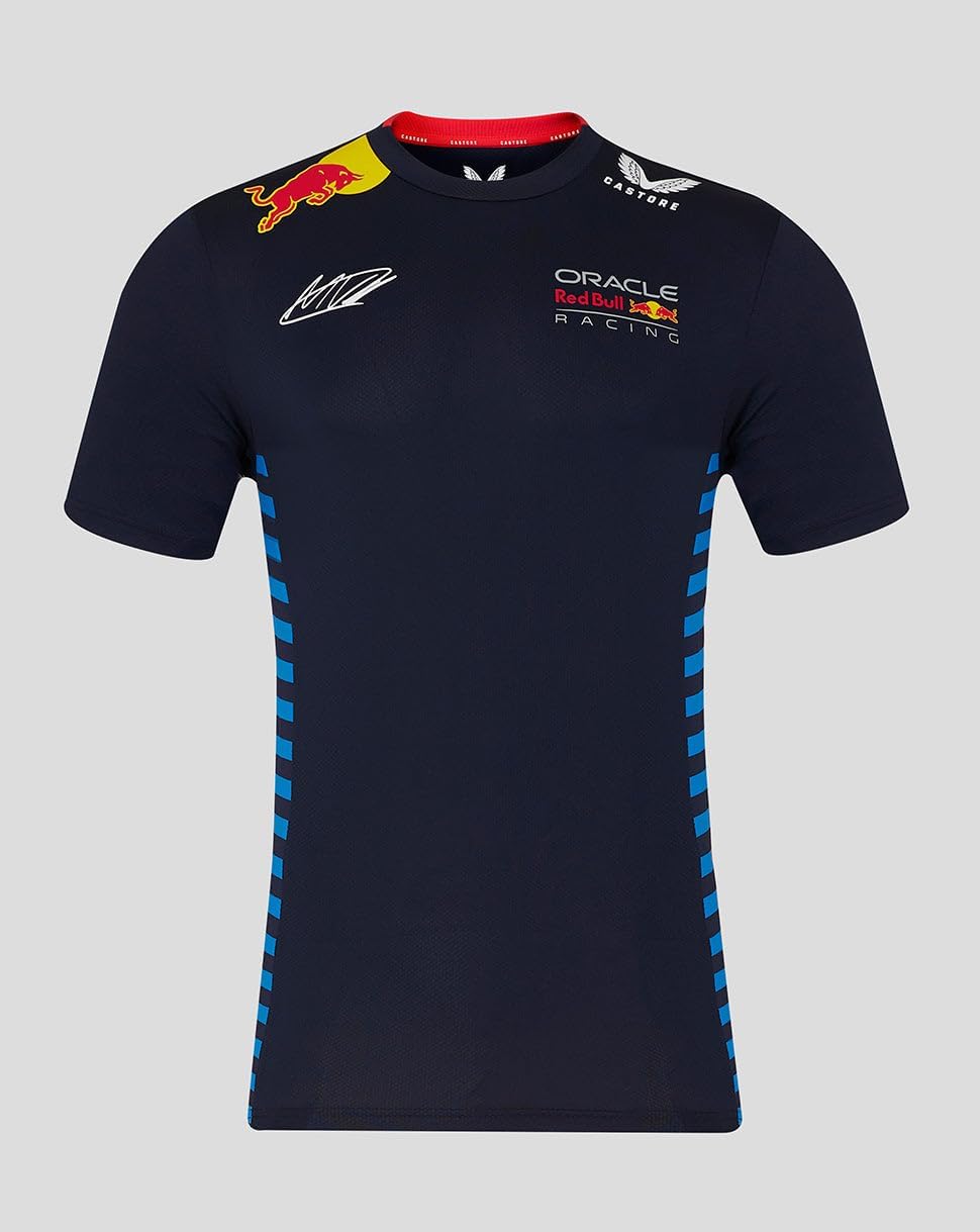 PUM’S Red Bull Racing Max Verstappen T-Shirt 2024 (US, Alpha, Medium, Regular, Regular, Night Sky)