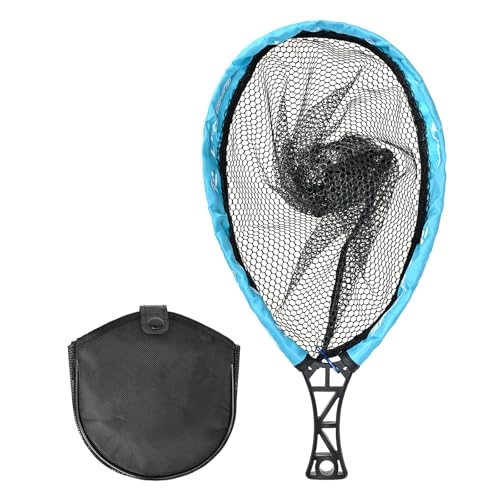 釣り用タックルツール 折りたたみ式 釣りネット ランディングポータブル 大人用 ユニ 収納バッグ付き 柔軟な折りたたみ式ランディング。