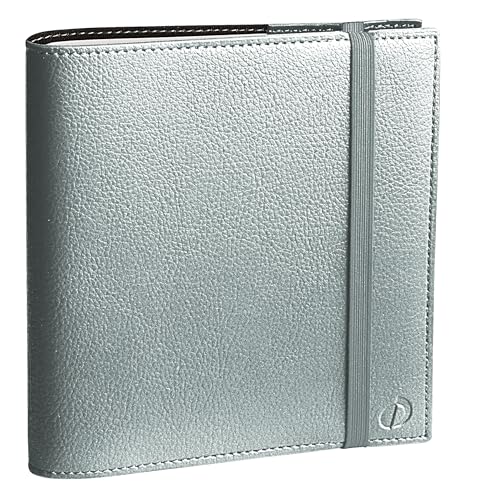 Quo Vadis 540132Q Agenda TIME&LIFE MEDIUM Multilingua Anno 2027 Colore Argento Formato 16x16cm Settimanale 13 Mesi DicembreDicembre CartaBianca con Spirale Copertina Amovibile Sintetico Cassandra