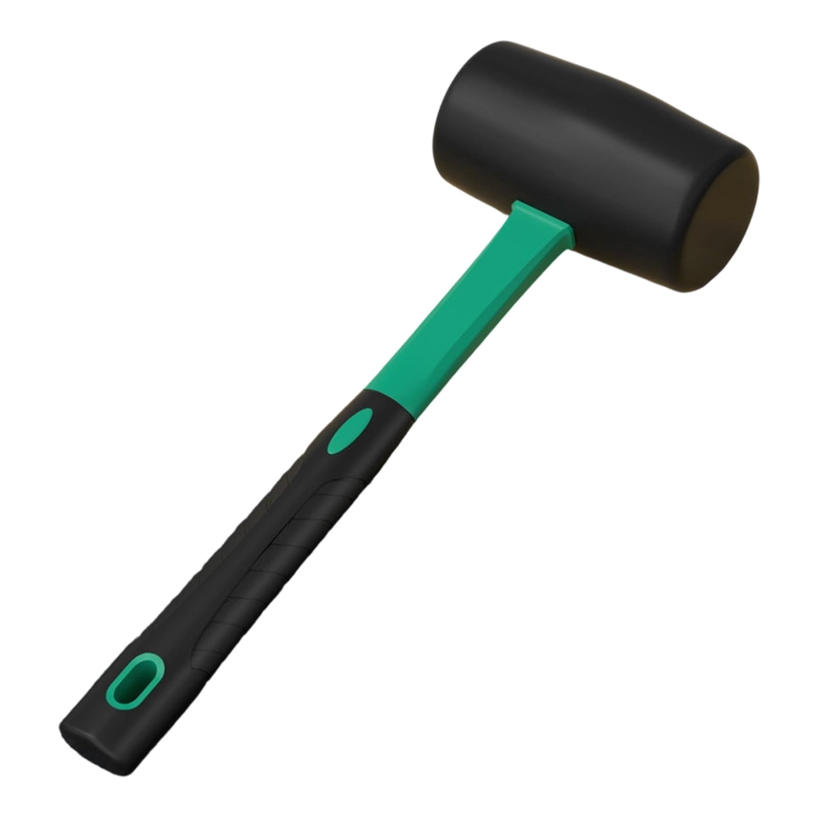 Multifunctional Elastic Rubber Hammer for Home Renovation, Lightweight Construction Tool with Wear-resistant Solid Rubber Mallet, Industrial