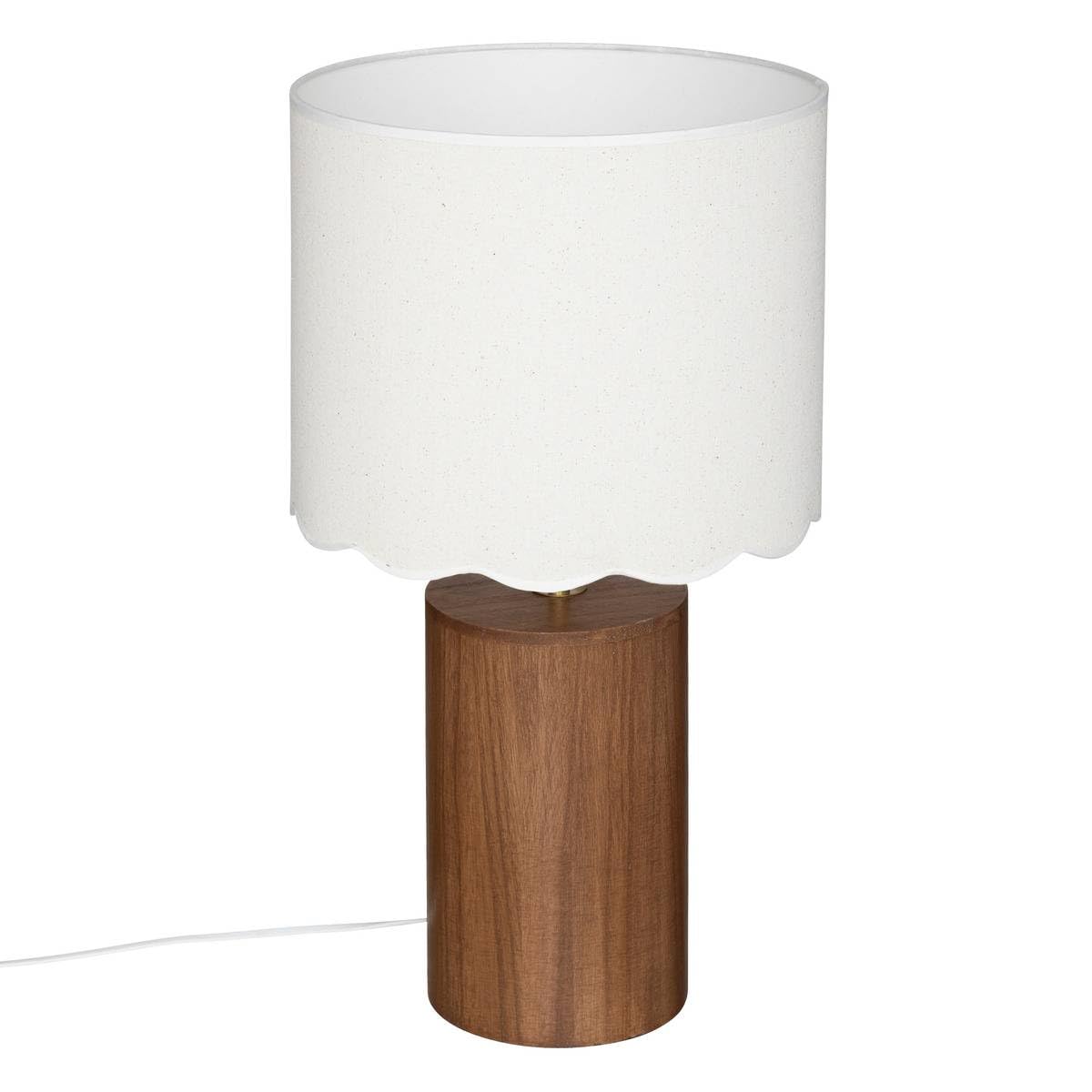 Lampe à poser "vania" h50cm marron - Atmosphera créateur d'intérieur