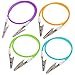 COMOS 4 Pieces 19-1/2 Inch Long Silicone Lanyard Neck Strap Napkin Clip Towel Apron Bibs Chain for Elderly Adult Baby Dentist