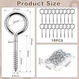 Zoom IMG-1 18 ganci a vite da Zoom IMG-1 18 ganci a vite da