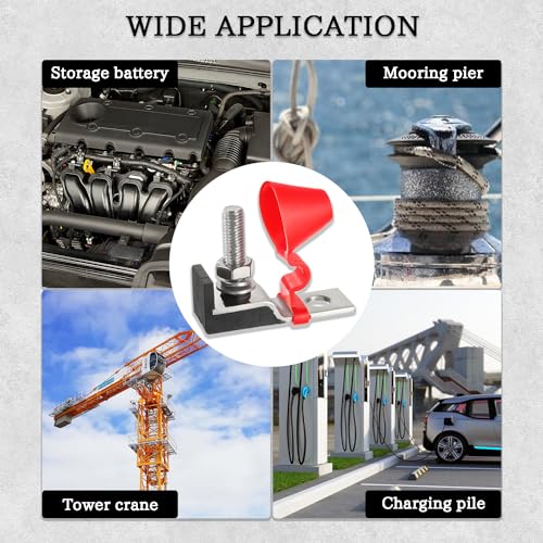 BOJACK Klemmenblock Marine-Batteriesicherung (MRBF) 58 V DC max IP66 wasserdicht für den Stromkreisschutz von Autos Wohnmobilen Kränen Schiffen Ladesäulen