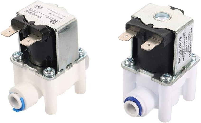 Vanne électromagnétique pour machine de lavage et fuite eau DC 12V - 3