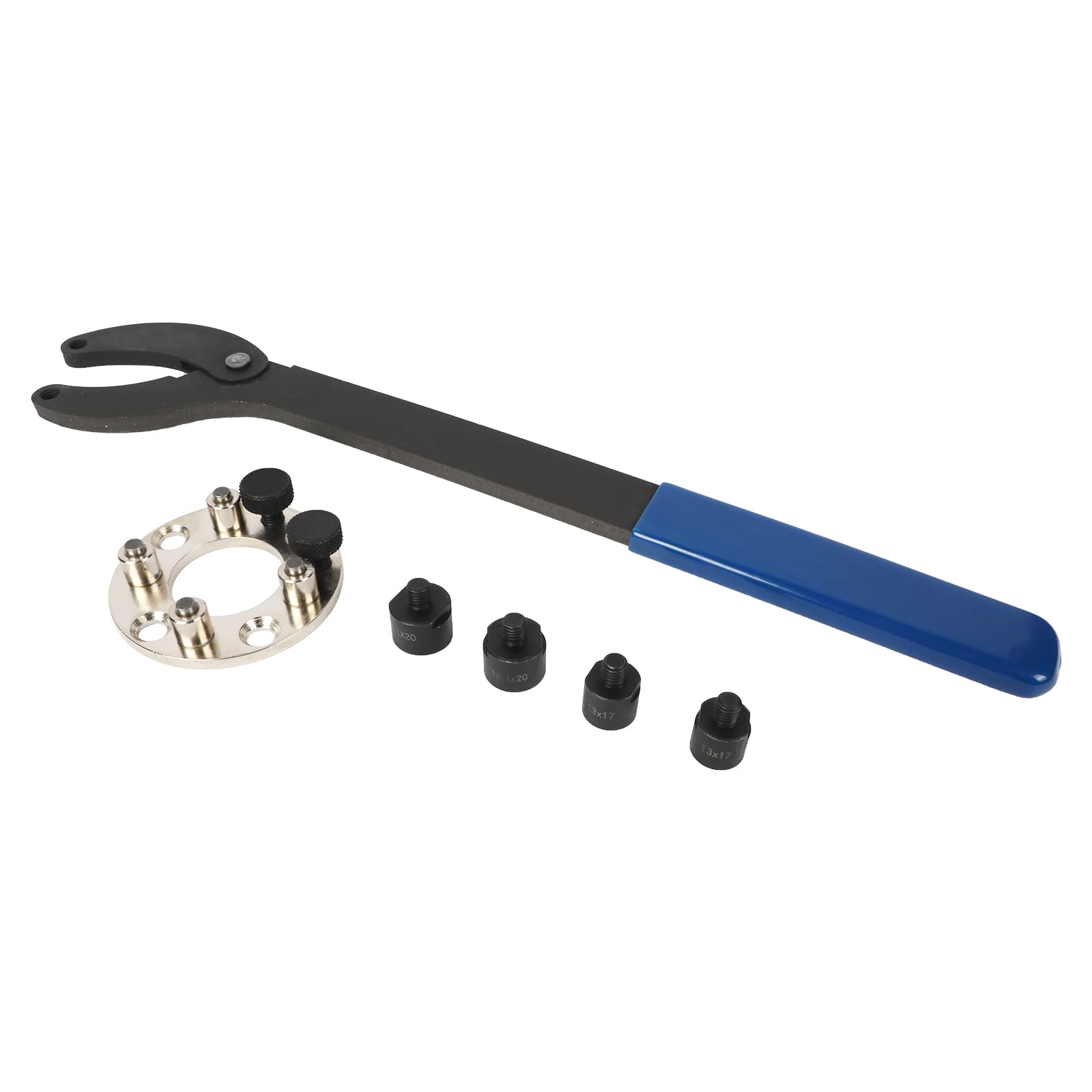 MRCARTOOL Outils pour Arbres à Cames Moteur Automobile T10172A T10554 Jeu d'outils de Maintien d'arbre à Cames Clé Universelle de Vilebrequin pour VAG Compatible avec V.W avec VAG avec Skoda
