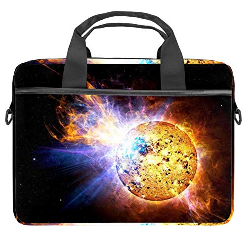 Bolso bandolera Sun Solar Flare para portátil de 13 a 14 pulgadas con compartimento acolchado