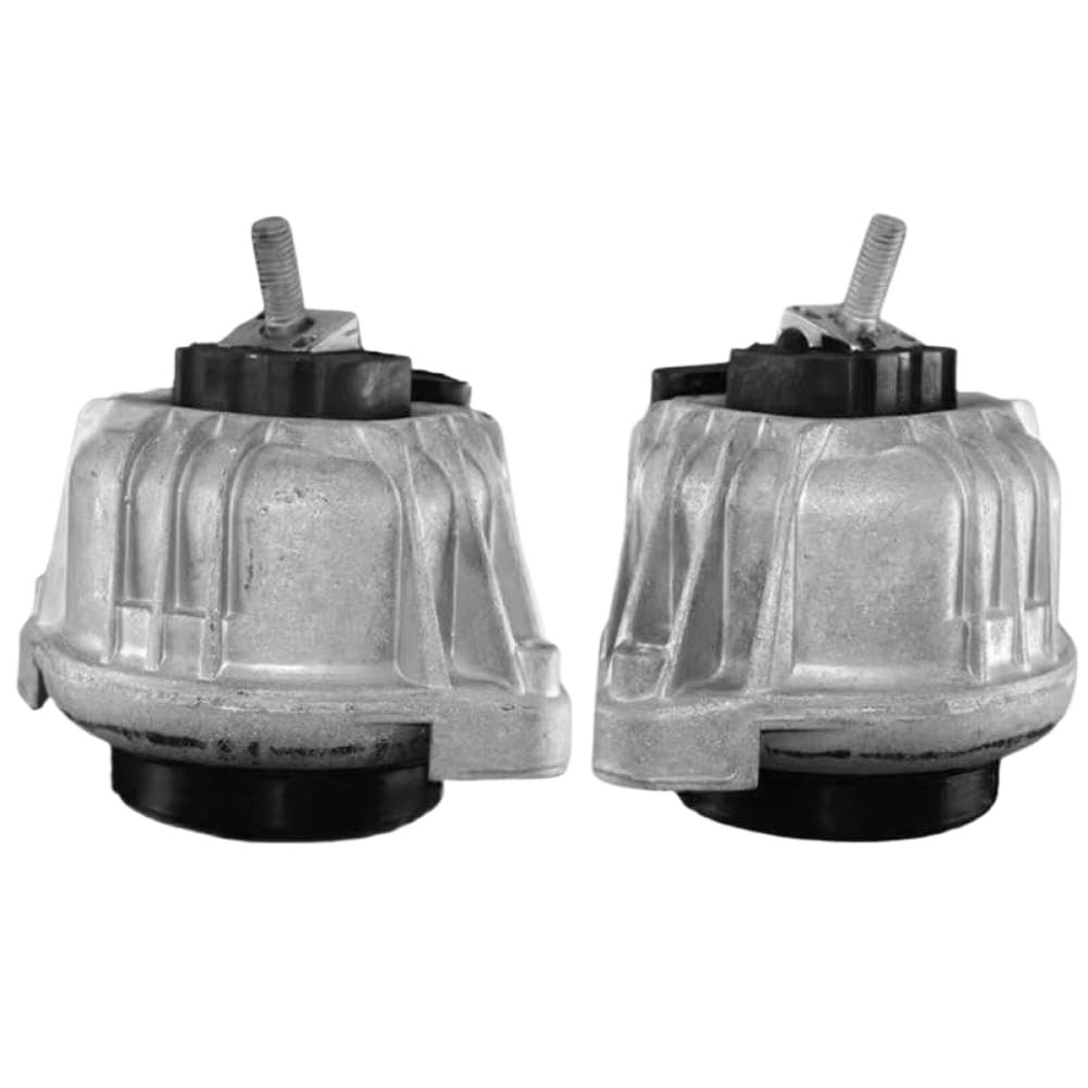 Left and Right Engine Mount Compatible with BMW E81 E87 E82 E88 116 118 120 E90 E91 E92 E93 316 318 320 X1 E84 N46 22116768853 22116768852(Left)