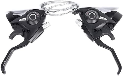V-Brake ST-EF51 Set 3x7 Speed Shifter Brake Lever Combo MTB Bicycle Bike 21 Speed Brake/Shift Lever W/Brake Cable - Thumbnail 7