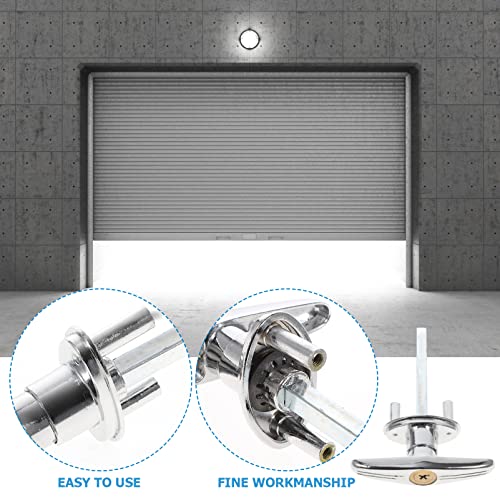 POPETPOP 1 Satz Klapptürschloss Garagentor t Griff Türschloss Notentriegelung Für Garagentore Garagentor-schnellverschluss Zugschnurverriegelung Sicherheitsschloss Tanga Stahldraht