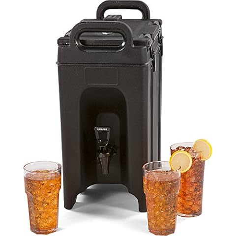 Carlisle LD250N03 Cateraide Isolierter Getränkeservierer / -spender, 7,8 l, Schwarz Cover