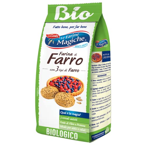 Lo Conte le farine magiche farina di farro harina de espelta 500 g