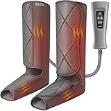 RENPHO Leg Massager Heat for Circulation Pain Relief, FSA HSA Eligible Christmas Gifts for Men Women, Air Compression Calf Foot Massage, Muscle Pain Relief, 2 Heat 5 Modes 3 Intensities