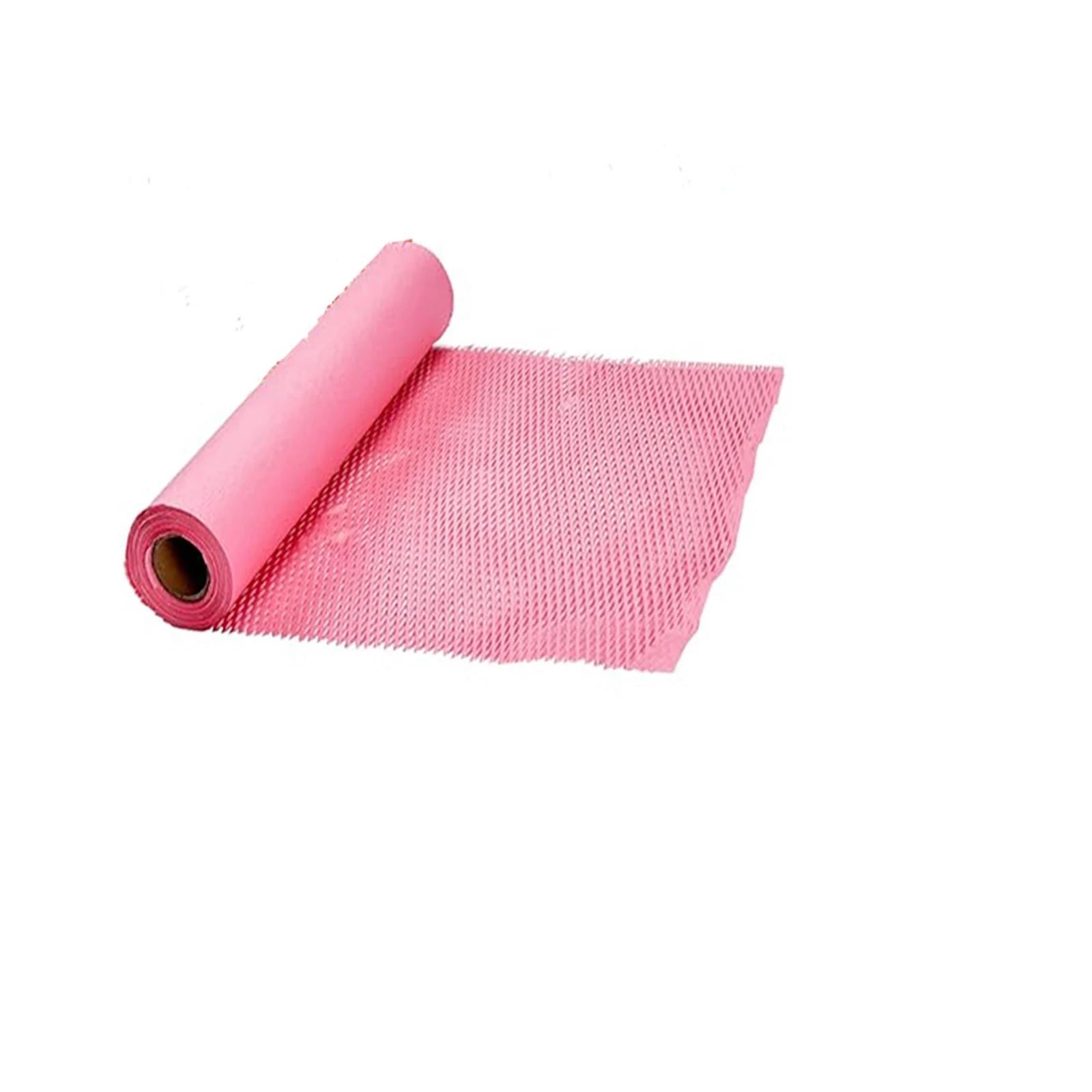 Alternativa al pluriball, Imballaggio in rotolo di carta a nido d'ape Ammortizzazione Involucro Kraft(Pink 30cmx10m)