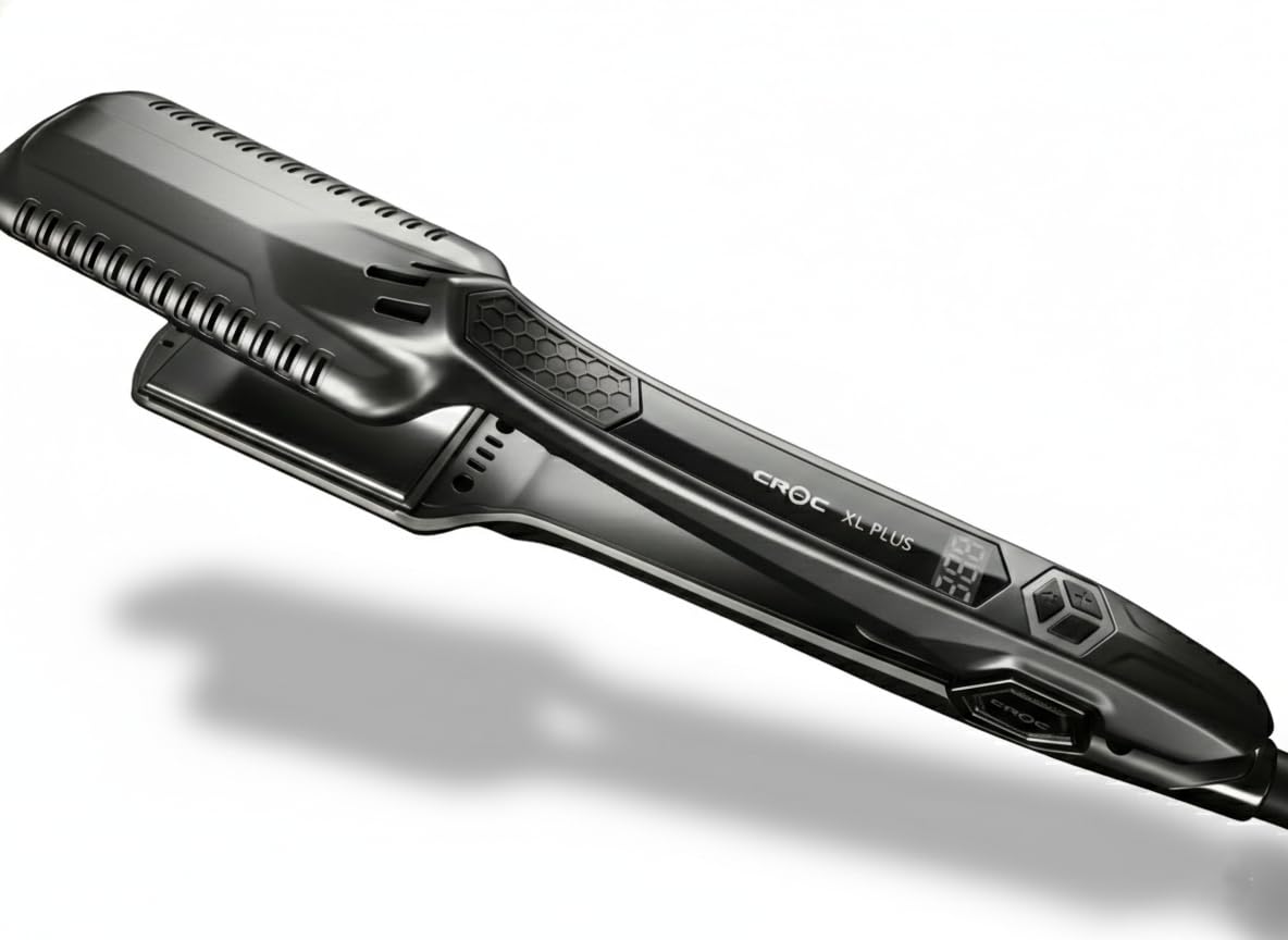 Amazon.com : Croc XL Plus Professional Hair Straightener, Black