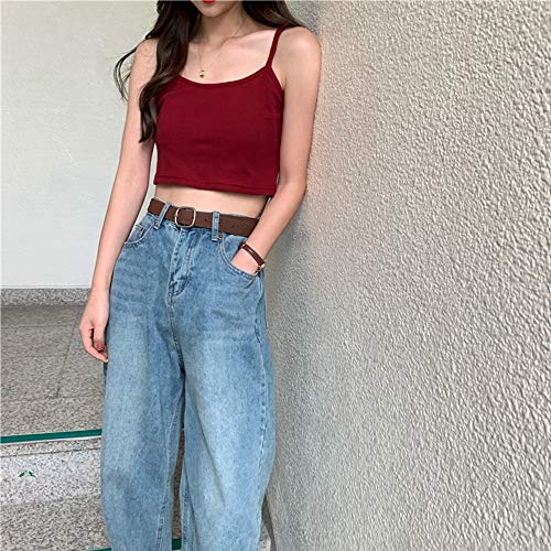 Image of NEWITIN 4 Pack Spaghetti Strap Camisole Top Adjustable Strap Tank Top for Women