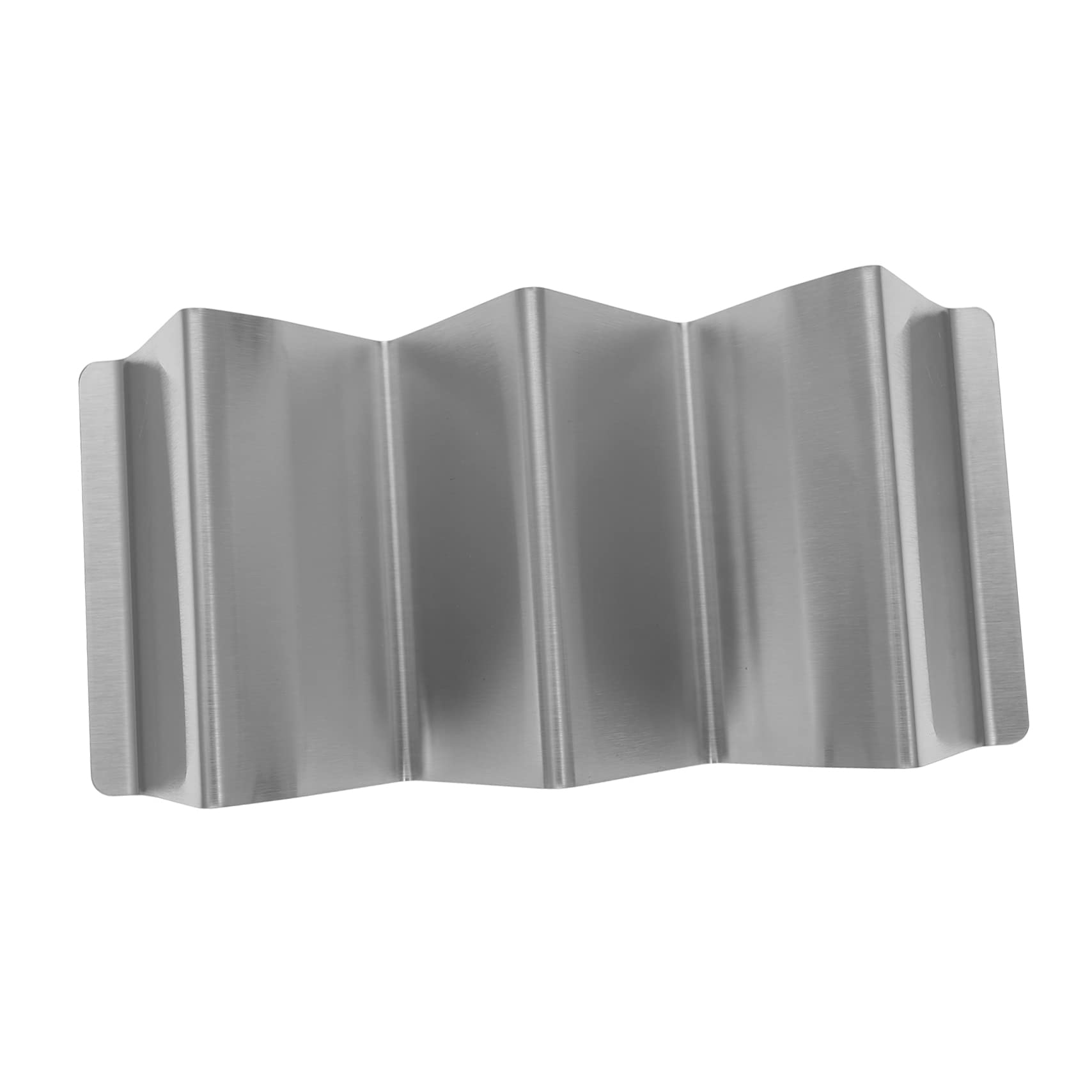 STOBAZA Metal Stainless Steel Taco Holder Tortilla Roll Rack Compact Design for Home Use